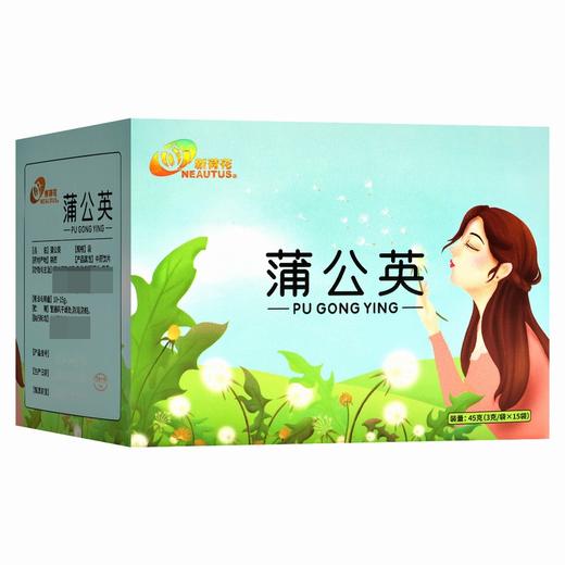 新荷花,蒲公英  【45g/盒(3g/袋*15袋)】四川新荷花 商品图3