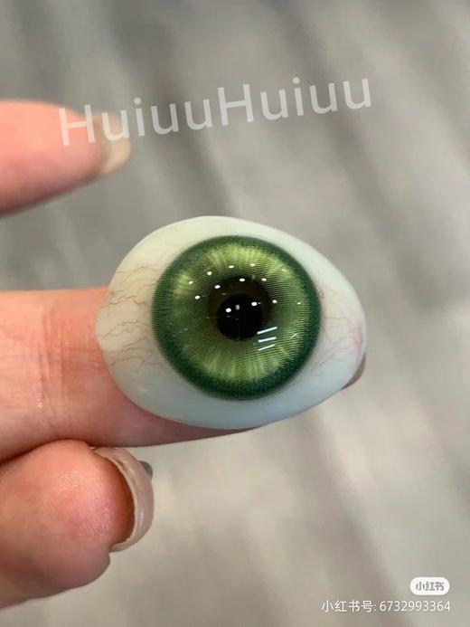 【半年抛实拍大直径】YUKICON-混血-电光系列-电光紫/孔雀绿-14.5mm【半年抛0-800度 无525/575 非离子】 商品图5