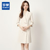 【西装领】罗蒙女士连衣裙七分袖中长款裙子女气质优雅简约大方商务 商品缩略图0