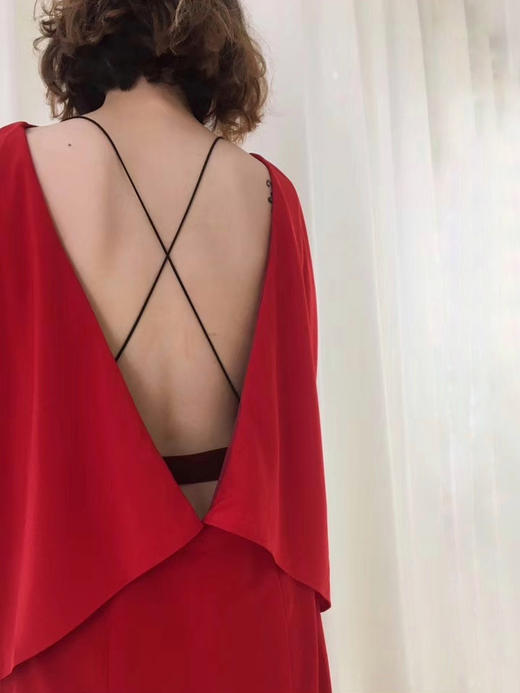 Stolen｜CHIMLA dress [ 连衣裙 黑 / 绿 / 红 ] 商品图9