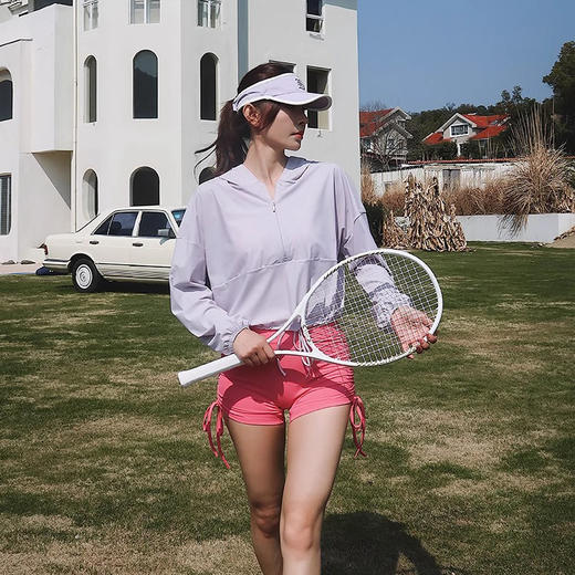 跃牌【禅语梵心】运动宽松遮阳轻薄凉感外套女WT2618 商品图3