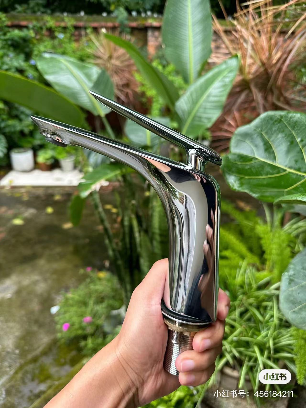 魅影全铜面盆龙头