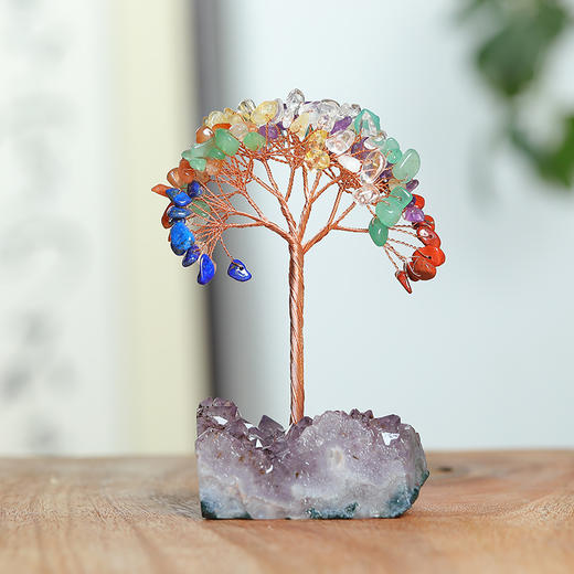 【黄老师推荐】水晶发财树摆件 商品图4