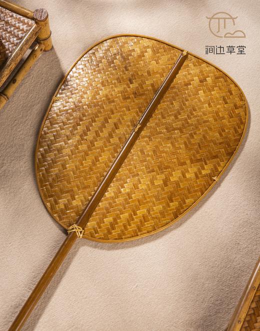 手工竹编恬素竹扇 商品图4