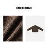 COCO ZONE春秋新款翻领设计感气质显瘦短外套香风23C19650 商品缩略图2