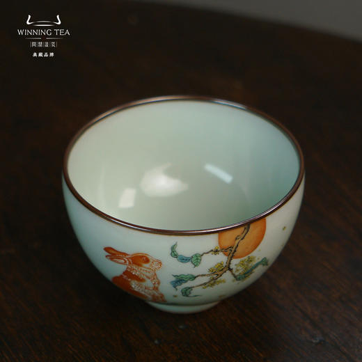 问鼎汝窑鸿渥杯 （月桂兔子）（缺货） 商品图1