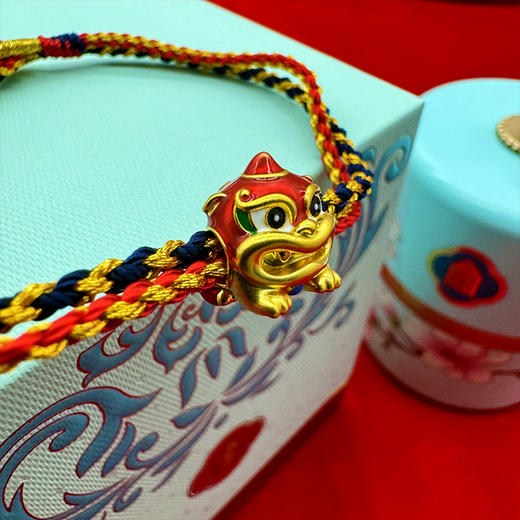 【权威出品】故宫瑞兽手绳 含纯金0.8克 带礼盒 带证书 商品图6