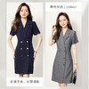 【修身有型】罗蒙女士连衣裙西装领商务通勤时尚百搭职业面试裙子女 商品缩略图1