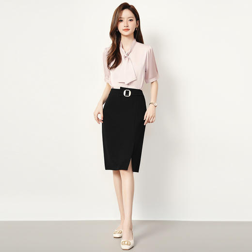 【简约气质】罗蒙女士半截裙百搭时尚经典日常包臀裙半身裙女 商品图3