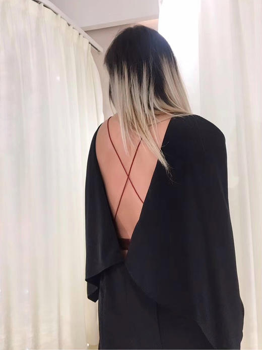 Stolen｜CHIMLA dress [ 连衣裙 黑 / 绿 / 红 ] 商品图8