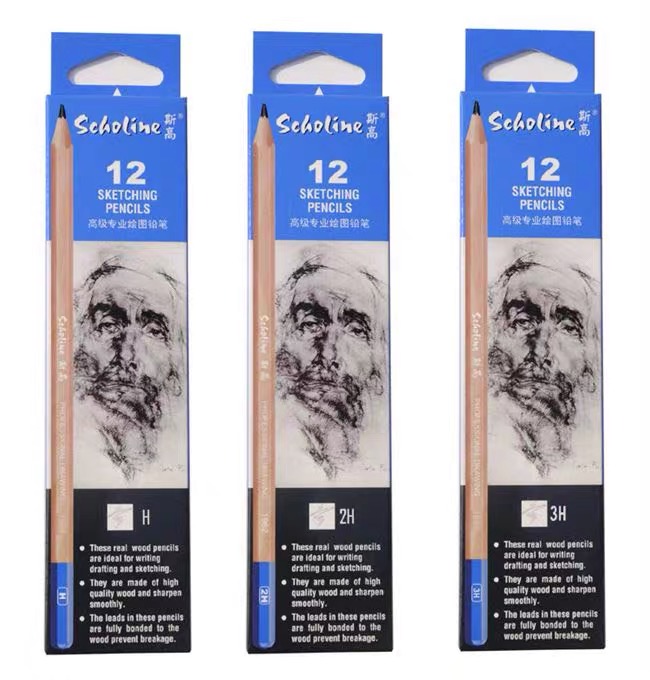 斯高绘图铅笔12支/盒