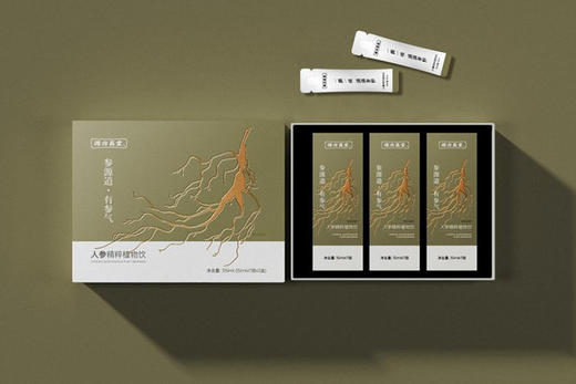 【人参精粹植物饮】中科院团队合作款 稀有多维人参皂苷单体含量高 焕发精气神 商品图8