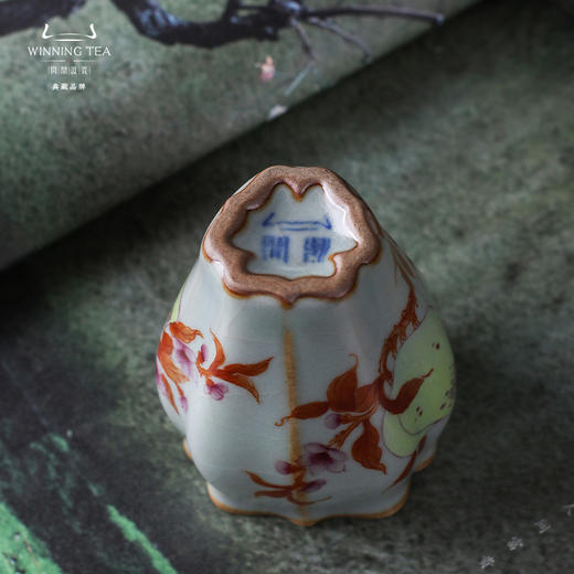 问鼎汝窑佛手杯（硕桃盈枝）（缺货） 商品图2