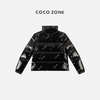 COCO ZONE90鹅绒冬季立领羽绒服拉链长袖短款外套23C29757 商品缩略图1