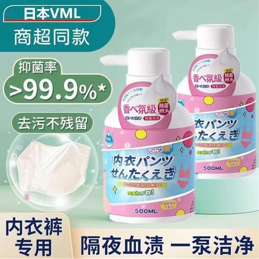 日本内衣洗衣液洗内衣内裤专用清洗液异味去渍除臭男女通用 商品图0