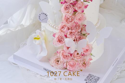 1027CAKE | 双层 鲜花蛋糕  烛台 商品图3