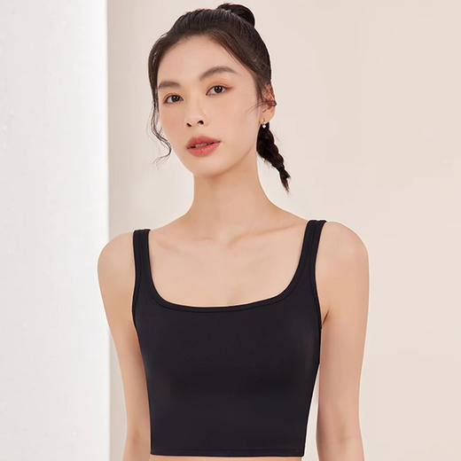 跃牌【禅语梵心】 外穿运动美背一体杯双肩带聚拢收腹性感瑜伽服2150A 商品图2