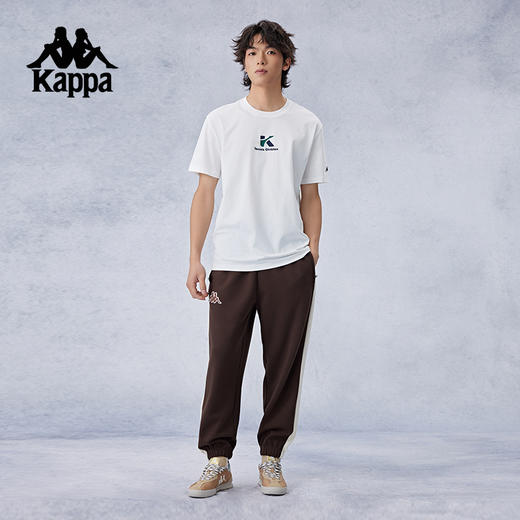Kappa卡帕背靠背凉感抗菌短袖夏季2024新款男休闲t恤户外运动上衣K0E52TD25 商品图4