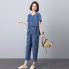 莱赛尔天丝牛仔套装，洋气减龄舒适透气修身显瘦JYJ2472 商品缩略图0