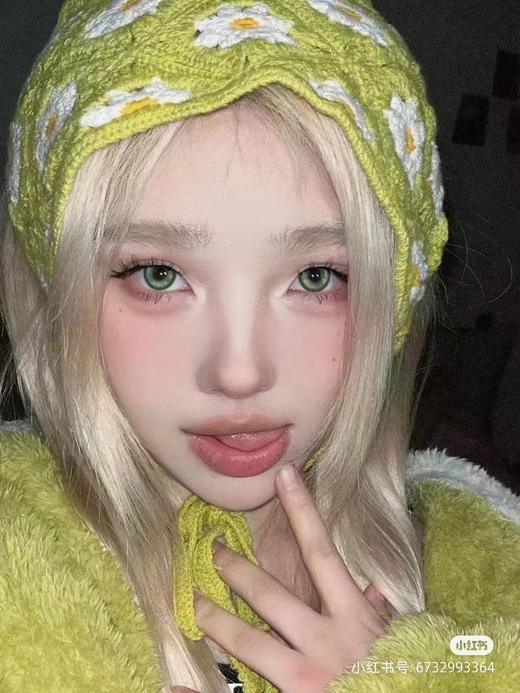 【半年抛实拍大直径】YUKICON-混血-电光系列-电光紫/孔雀绿-14.5mm【半年抛0-800度 无525/575 非离子】 商品图7