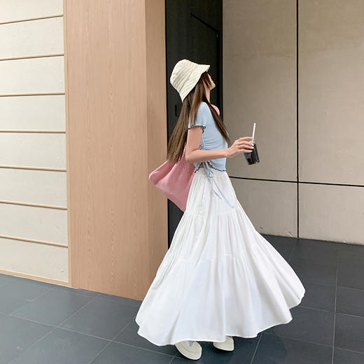 <曾小咸推荐>现货秒杀！最后一波 ！抢到赚到！木耳边抽绳短袖 日常109.99 立减60 秒杀49.99！ 商品图4