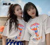 MLB男女款情侣彩色印花logo休闲短袖3ATSM0933 商品缩略图0