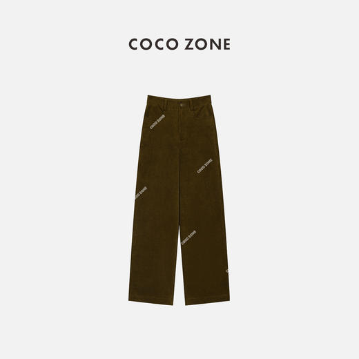COCO ZONE美拉德秋冬休闲百搭直筒裤高腰显瘦裤 23C19475 商品图0