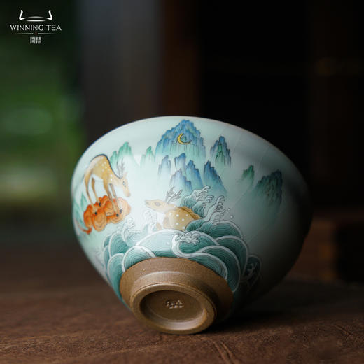 问鼎鼎青系列朝颜杯（海错图 ） 宋盏杯（海错图 ） 蕊香杯（海错图 ） 商品图4