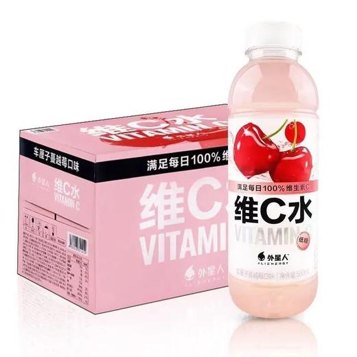 500ml外星人维C水车厘子蔓越莓 商品图0