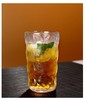 冰川纹玻璃杯水杯 磨砂洋酒杯锤纹杯 1个 大口茶杯酒杯水壶杯子夏季咖啡冷饮杯 商品缩略图5