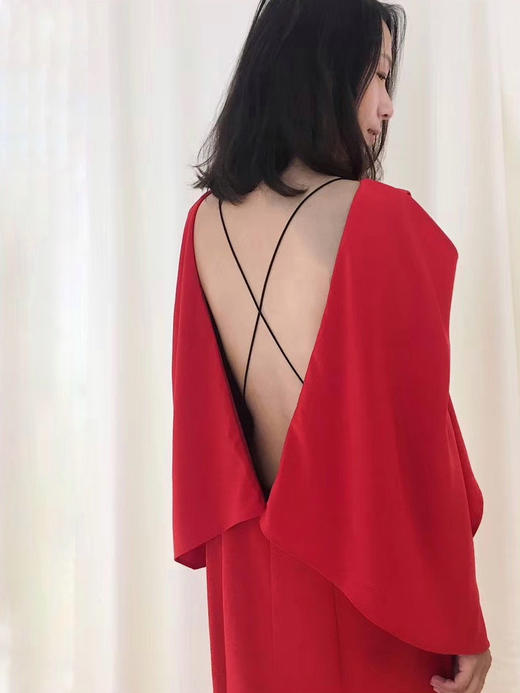 Stolen｜CHIMLA dress [ 连衣裙 黑 / 绿 / 红 ] 商品图5