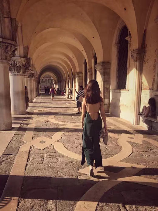 Stolen｜ELYSE dress [ 吊带露背连衣裙  黑 / 绿 ] 商品图9