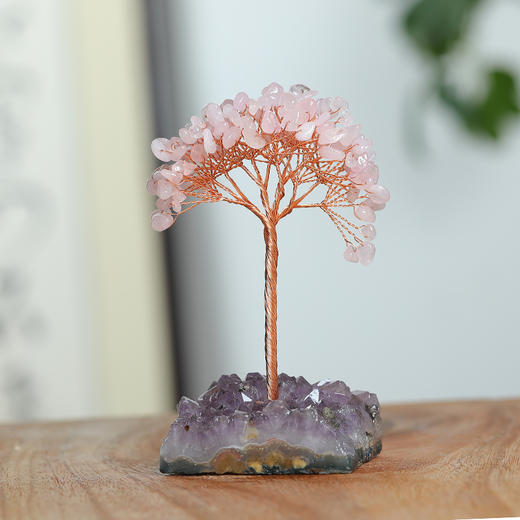 【黄老师推荐】水晶发财树摆件 商品图3