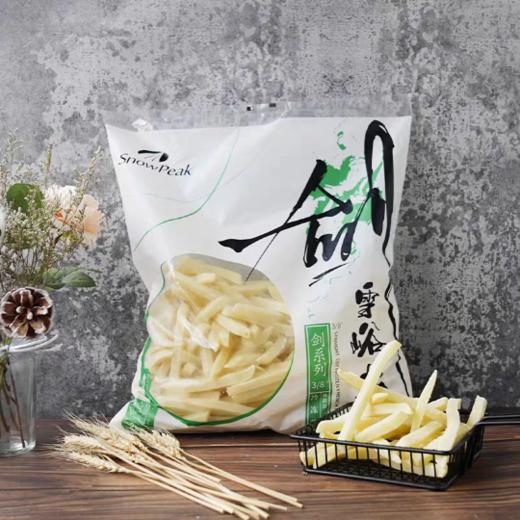 薯条  2kg  1/4” （细）3/8’’（粗）冷冻裹粉薯条 油炸小吃半成品休闲零食下午茶 商品图0