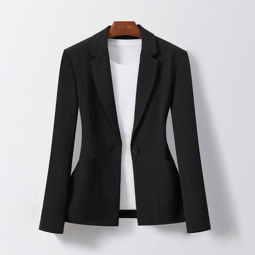 【垂顺挺括】罗蒙女士西服知性优雅时尚商务日常通勤西服外套女 商品图1