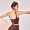 跃牌【禅语梵心】 外穿运动美背一体杯双肩带聚拢收腹性感瑜伽服2150A 商品缩略图1