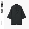 PINLI品立男装夏季薄款宽松七分袖小西装ins西服外套凉感防晒服潮B203106331 商品缩略图4