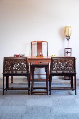 红桥红  家具严选  缅甸花梨(大果紫檀）  【混搭空间】