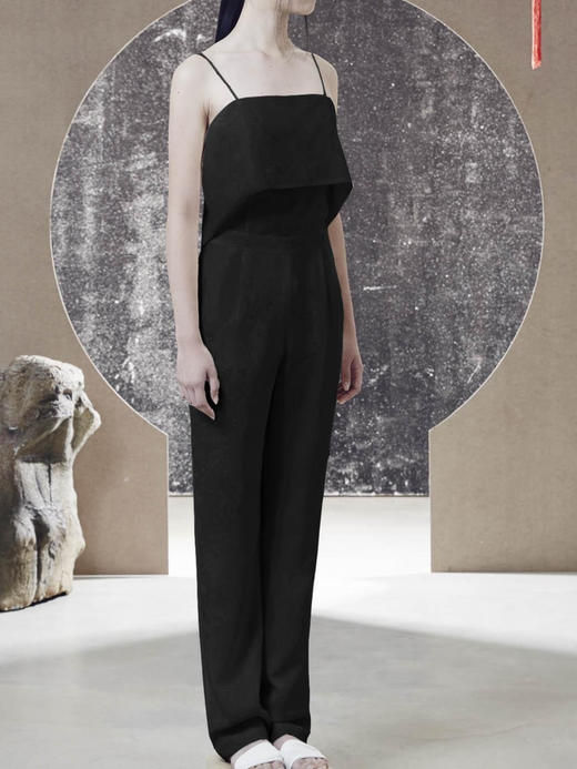 Stolen｜FENG jumpsuit [ 露背连体裤 黑 / 蓝 ] 商品图1