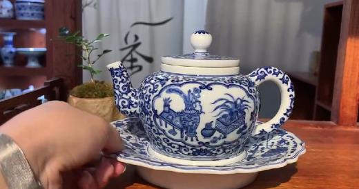 缠枝莲开窗博古套组 商品图0