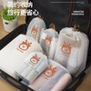 「9.9到手10个！防水材质」鞋鞋子收纳整理袋旅行便携鞋包抽绳装鞋 居家日用防尘防黄防潮旅行自封袋子鞋袋 商品缩略图0