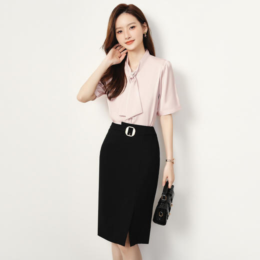 【简约气质】罗蒙女士半截裙百搭时尚经典日常包臀裙半身裙女 商品图2