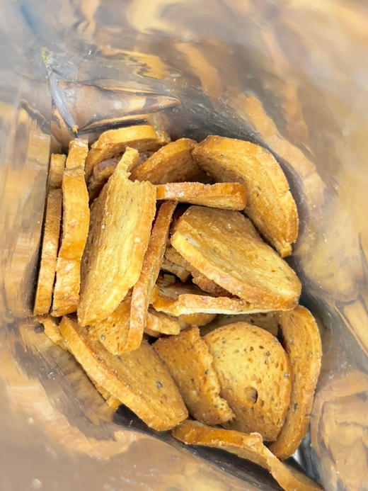 【一只小叉叉贝果脆】jennie同款贝果脆🥯 🔺4袋到手39.9元！！ 小叉叉新品蜂蜜黄油&奇亚籽贝果脆 韩剧里人手一袋的贝果脆 商品图8