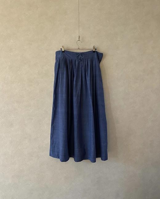 KHADI&CO 棉质自然褶裥半身裙(CEZANNE A.Plain Cotton Skirt)2色可选 商品图9