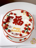 福字鲤鱼长辈蛋糕/祝寿蛋糕 商品缩略图1