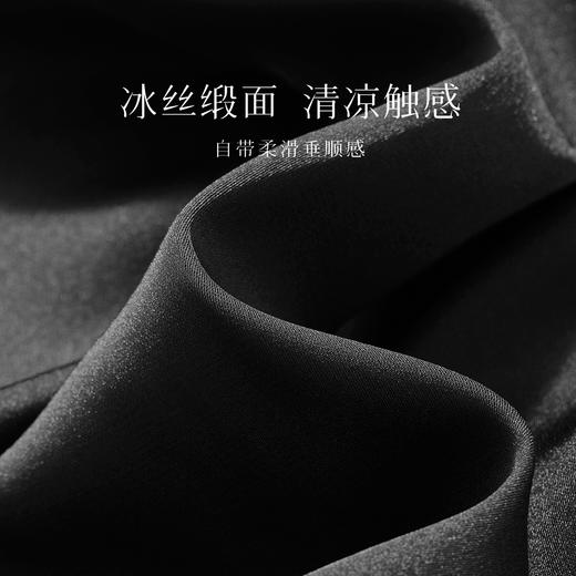 春夏风小众设计感睡裙冰丝透气舒适女士居家睡衣纯欲睡裙 商品图4