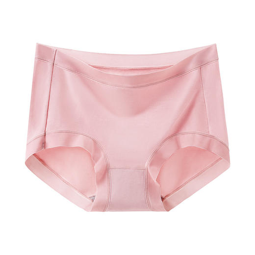 60支兰精莫代尔内裤女士中腰三角裤女冰丝感无痕裤头 商品图4