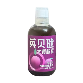 英贝健益生元西梅纤维果饮500ml 21971426