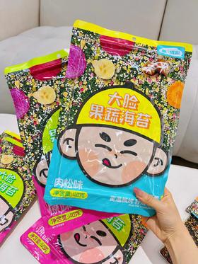皇饿吗原味大脸果蔬海苔40g/包
