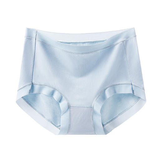 60支兰精莫代尔内裤女士中腰三角裤女冰丝感无痕裤头 商品图6